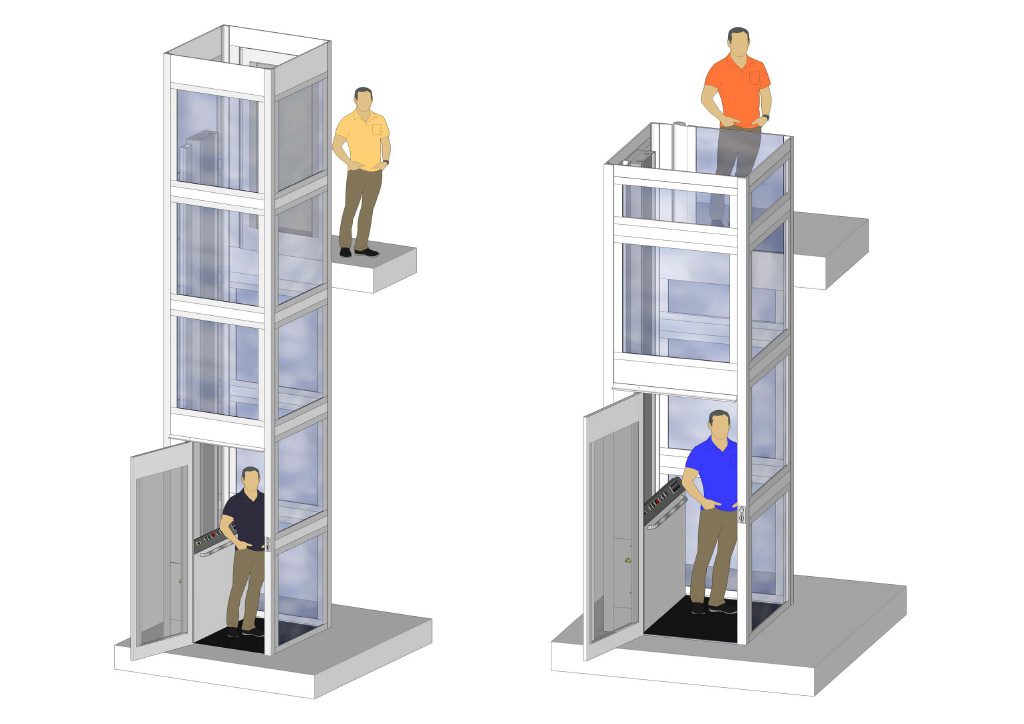 Ascenseurs domestiques Hidral PH 400