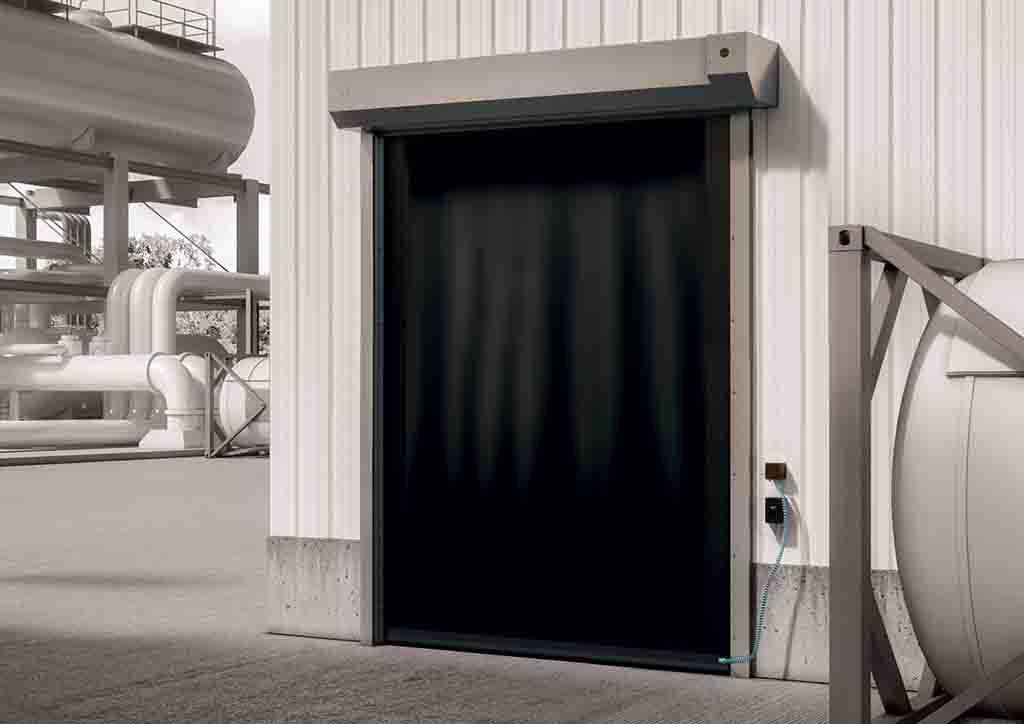 Portes industrielles rapides ATEX