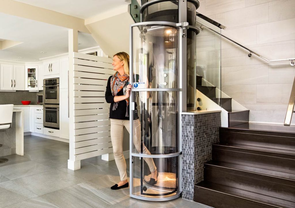 Ascenseurs domestiques à vide pneumatique PVE également pour personnes à mobilité réduite