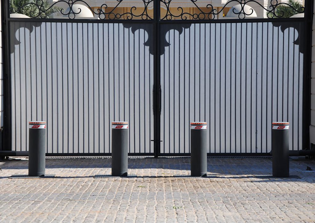Bornes de sécurité pour contrôler les accès véhicules